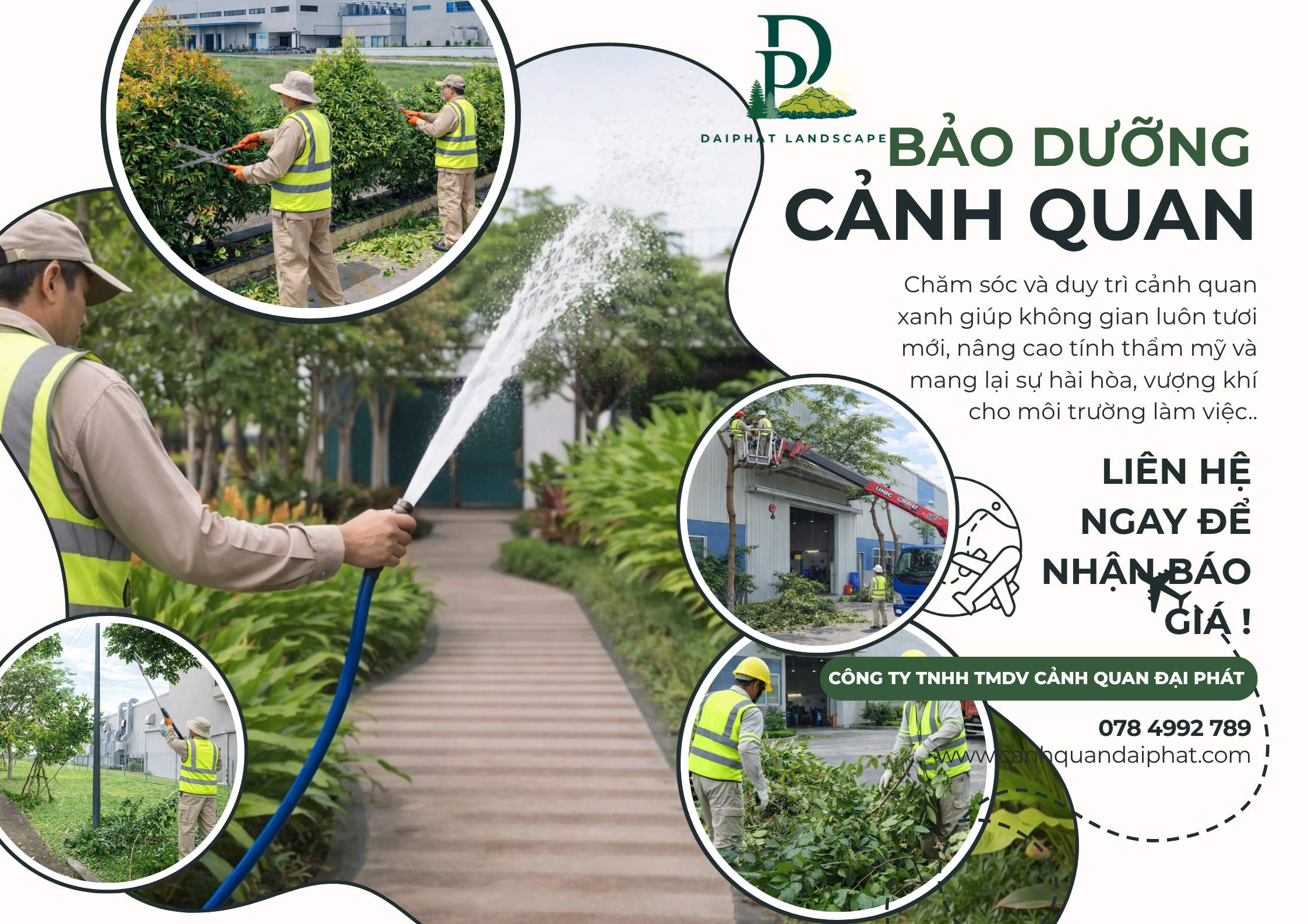 Công ty cây xanh Đồng Nai - Cảnh quan Đại Phát