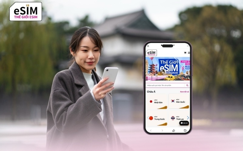 Bí quyết săn giá eSIM rẻ, sóng 5G cực khỏe tại Thế giới eSIM