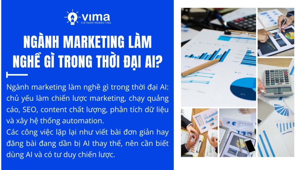 Ngành Marketing làm nghề gì trong thời đại AI?