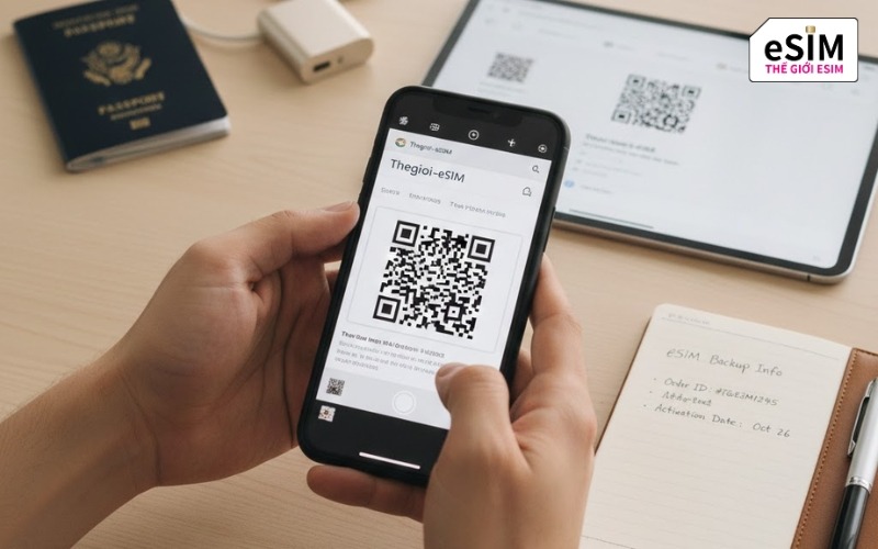 Mua eSIM Tại Nhà Chỉ Trong 30 Giây