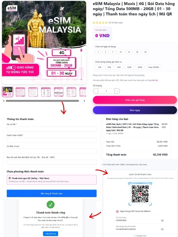 Mua eSIM Giá Rẻ Online – Thế Giới eSIM