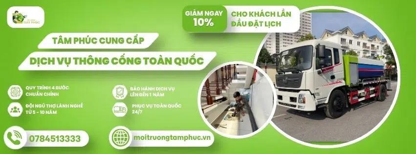 Đơn vị cung cấp dịch vụ thông cống nghẹt uy tín