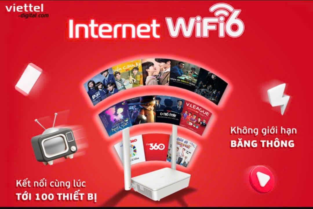 Ưu điểm vượt trội khi lắp đặt internet Viettel