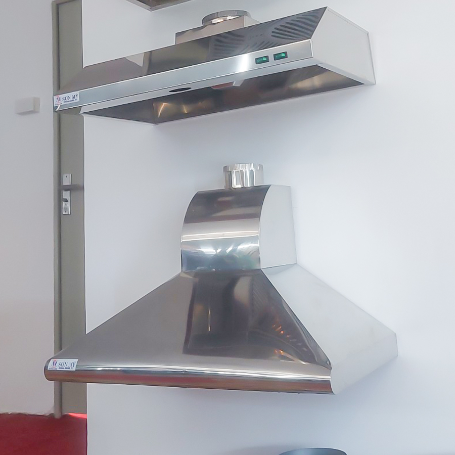 Chụp hút mùi inox bếp công nghiệp Sơn Việt
