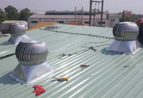 Quả cầu hút nhiệt mái nhà Sơn Việt chính hãng