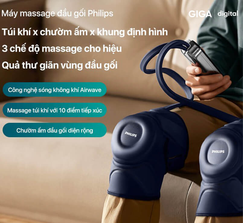 Người bị viêm khớp có nên dùng máy massage Philips PPM5521?