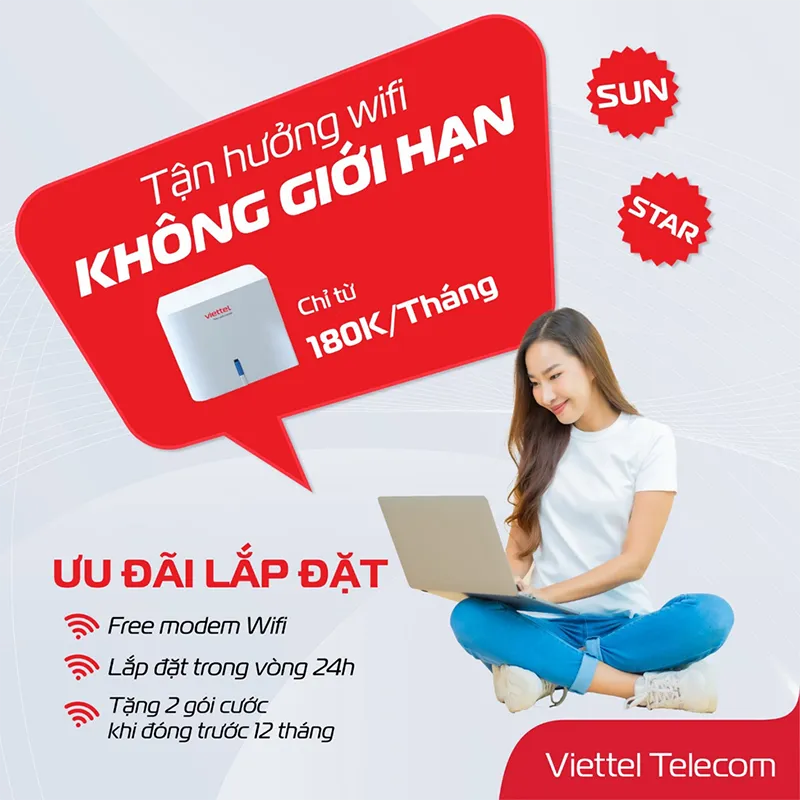 Quy trình lắp đặt wifi Viettel nhanh chóng 24 giờ