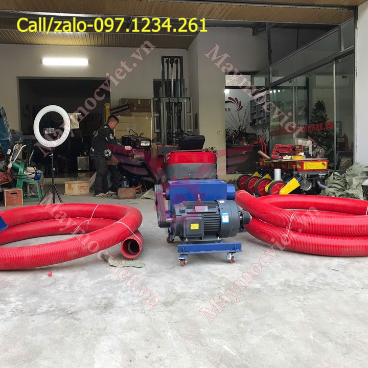 Máy hút nông sản cáp mềm 15m - 2 đầu - 3 pha - 15kw Turbo TBH7815