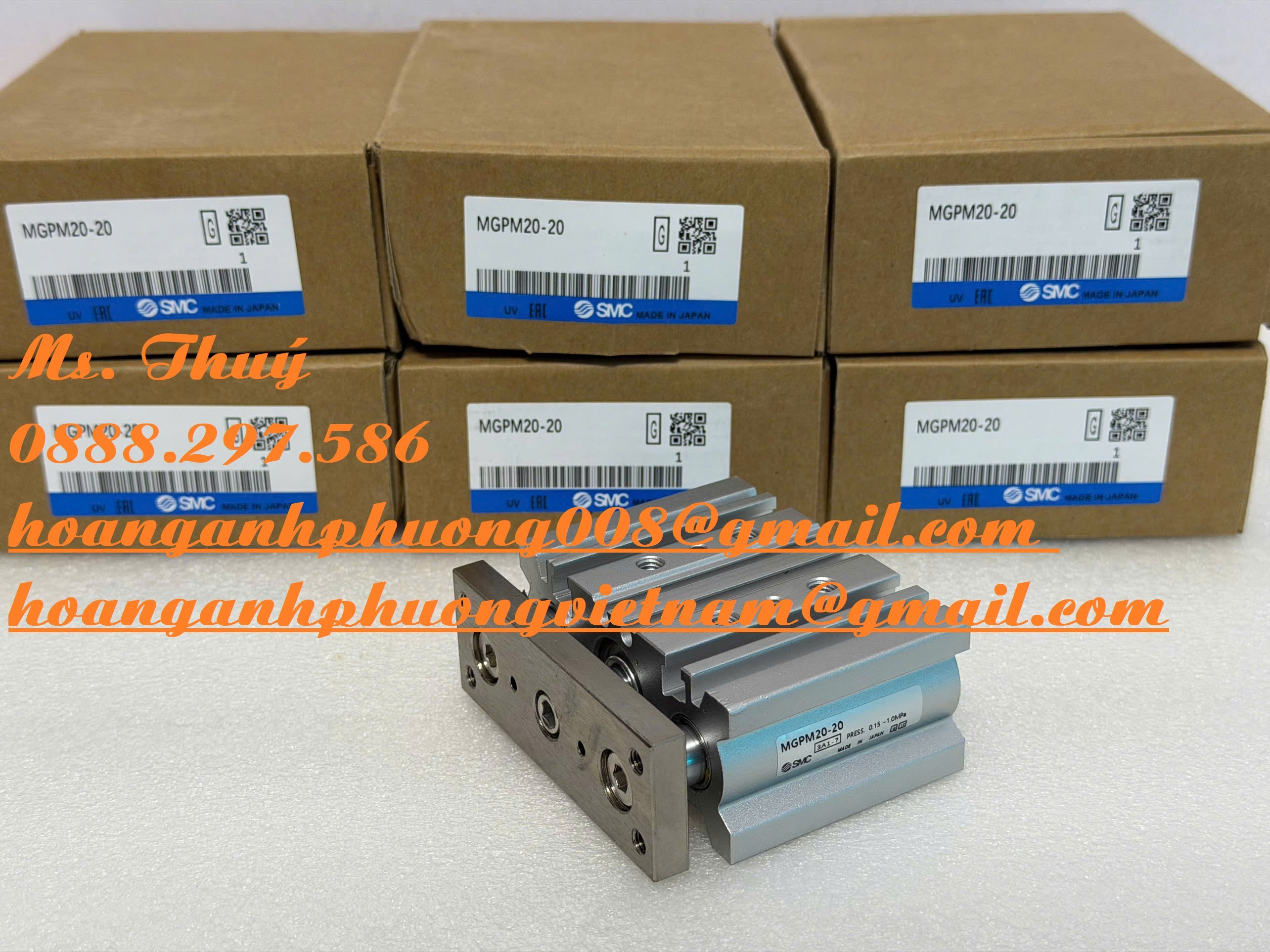 Xi lanh SMC MGPM20-20- Chuyên vật tư thiết bị giá tốt