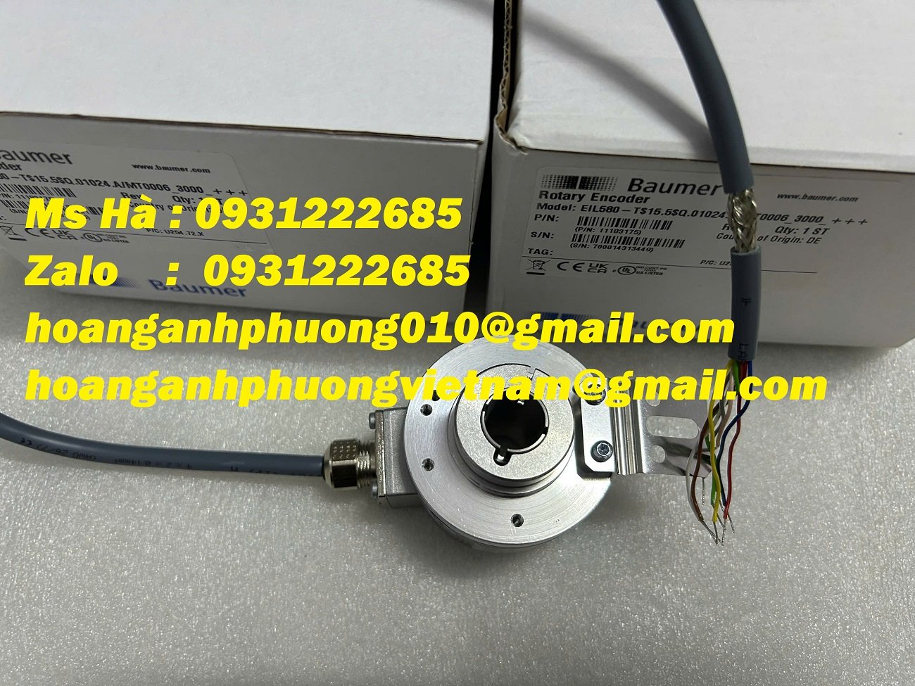 Rotary encoder EIL580 Baumer giá tốt - giao hàng nhanh
