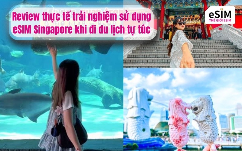 Review thực tế eSIM Singapore khi du lịch tự túc