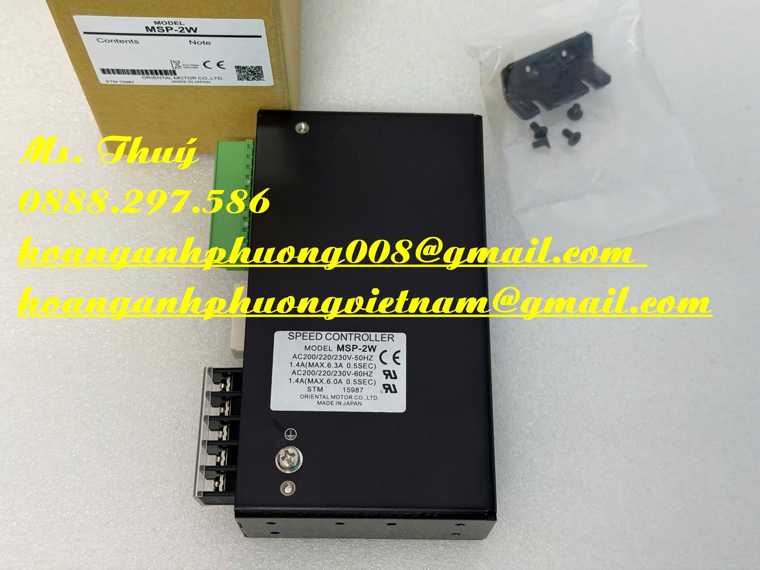 Bộ điều khiển tốc độ Oriental MSP-2W - Cty Hoàng Anh Phương