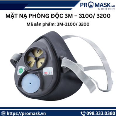 Mặt nạ phòng độc 3M – 3100_ 3200