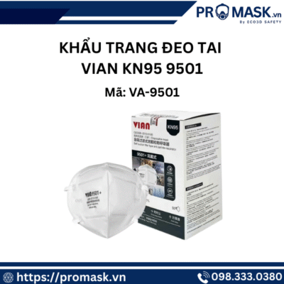 Khẩu trang đeo tai VIAN KN95 9501