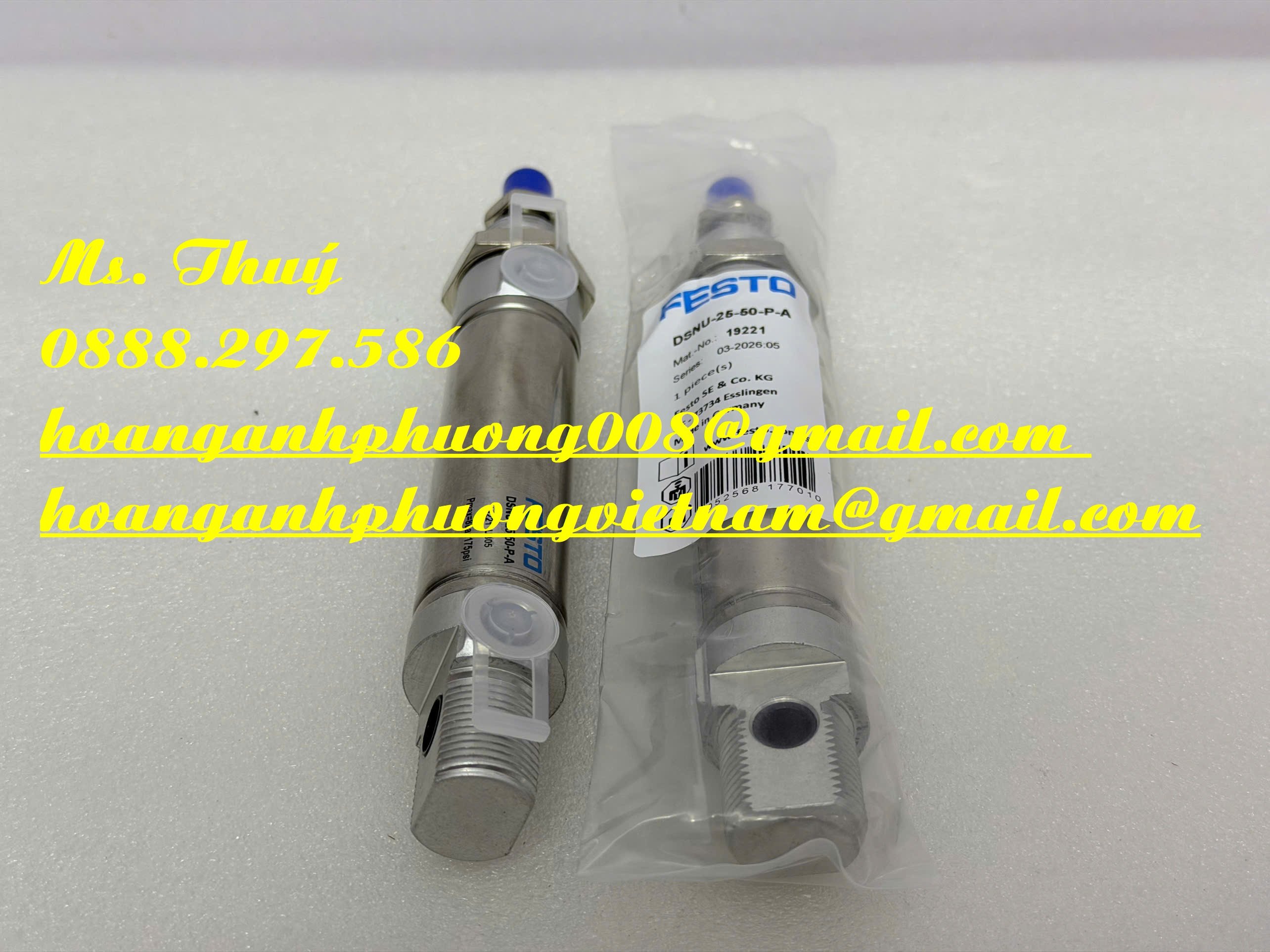 Festo DSNU-25-50-P-A - Xi lanh nhập mới 100%