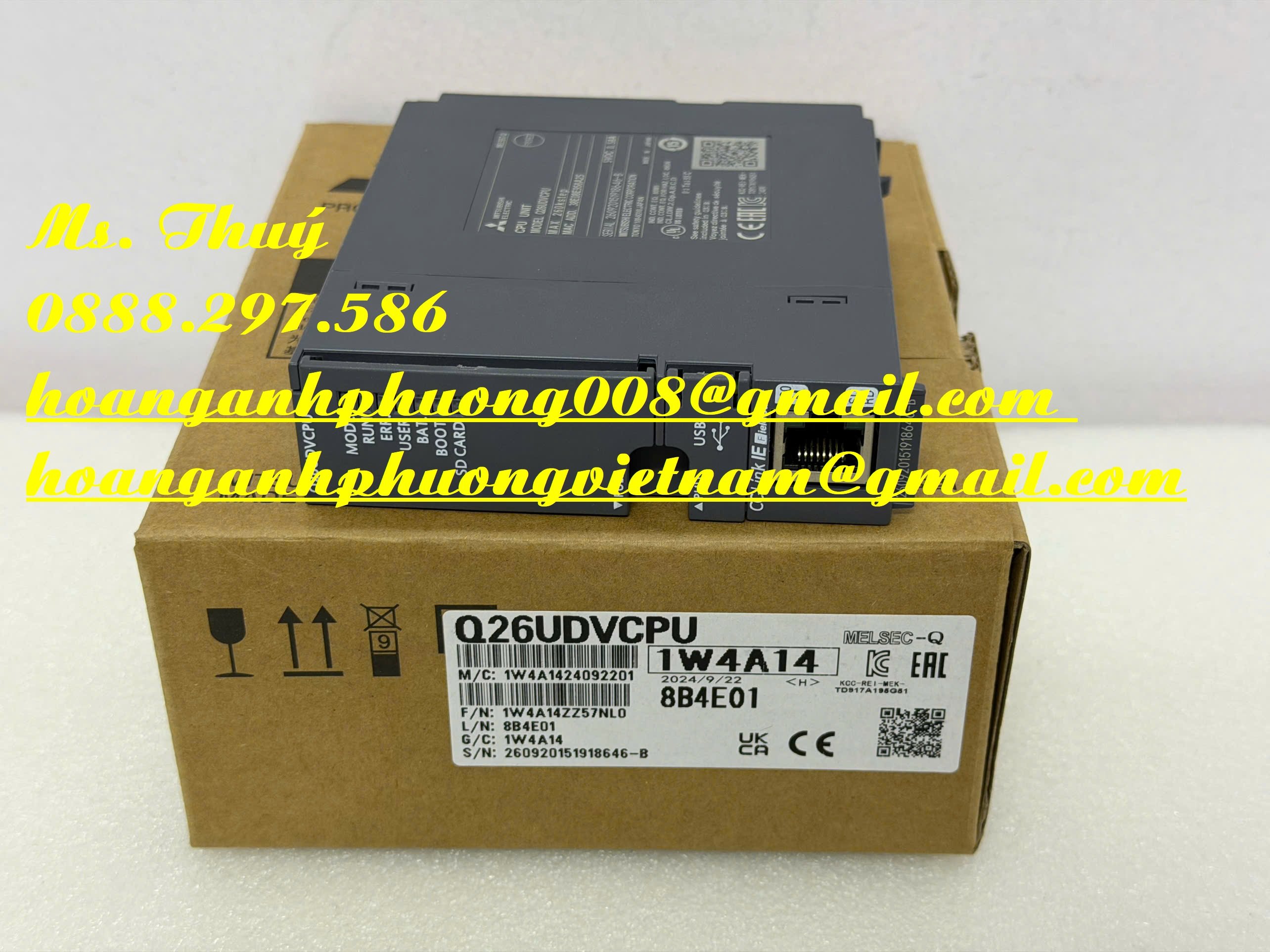 New module Mitsubishi Q26UDVCPU - Cty Hoàng Anh Phương