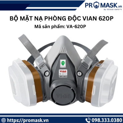 Bộ mặt nạ phòng độc VIAN 620P