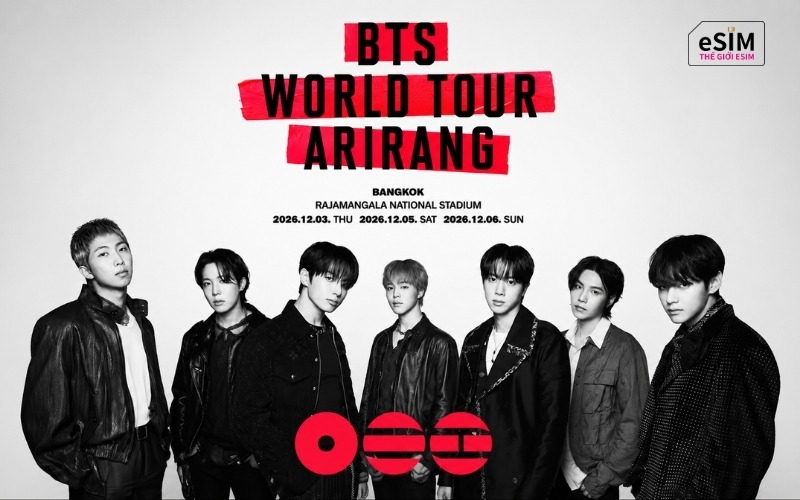 Trọn bộ kinh nghiệm đi Concert BTS Thái Lan 2026