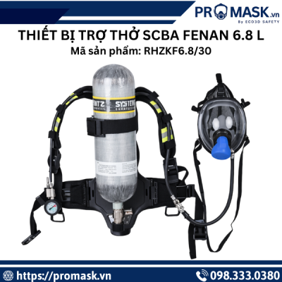 Thiết bị trợ thở SCBA FENAN 6.8 L