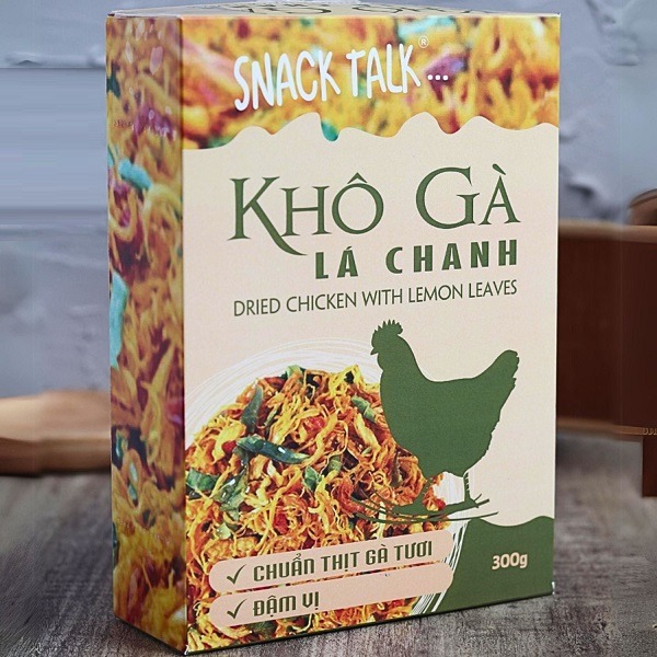 Dịch vụ in hộp giấy đựng khô gà tại In Bảo Ngọc