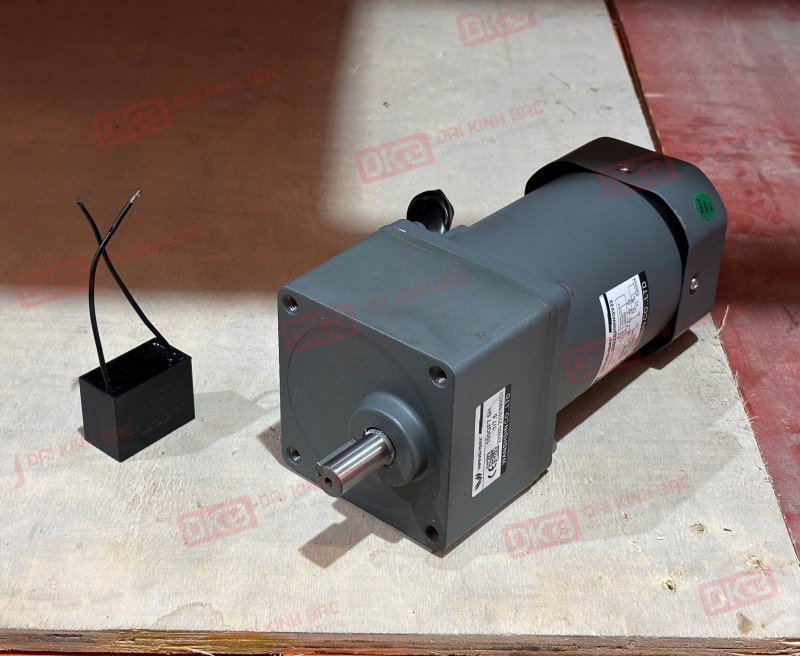 Motor giảm tốc mini Wanshsin 200W 100YS200WGV22 + 100GF-7.5-H