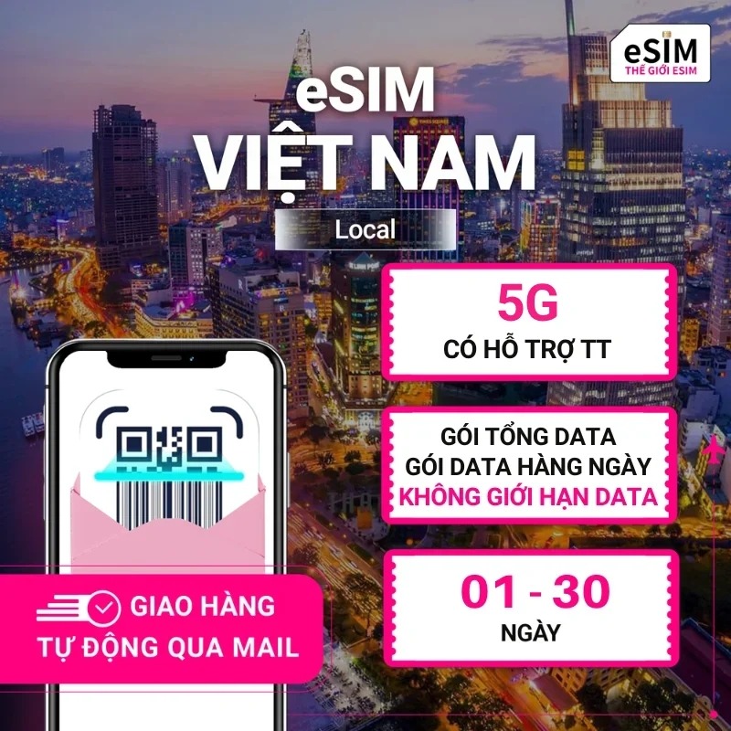 eSIM Du Lịch Việt Nam (Local)