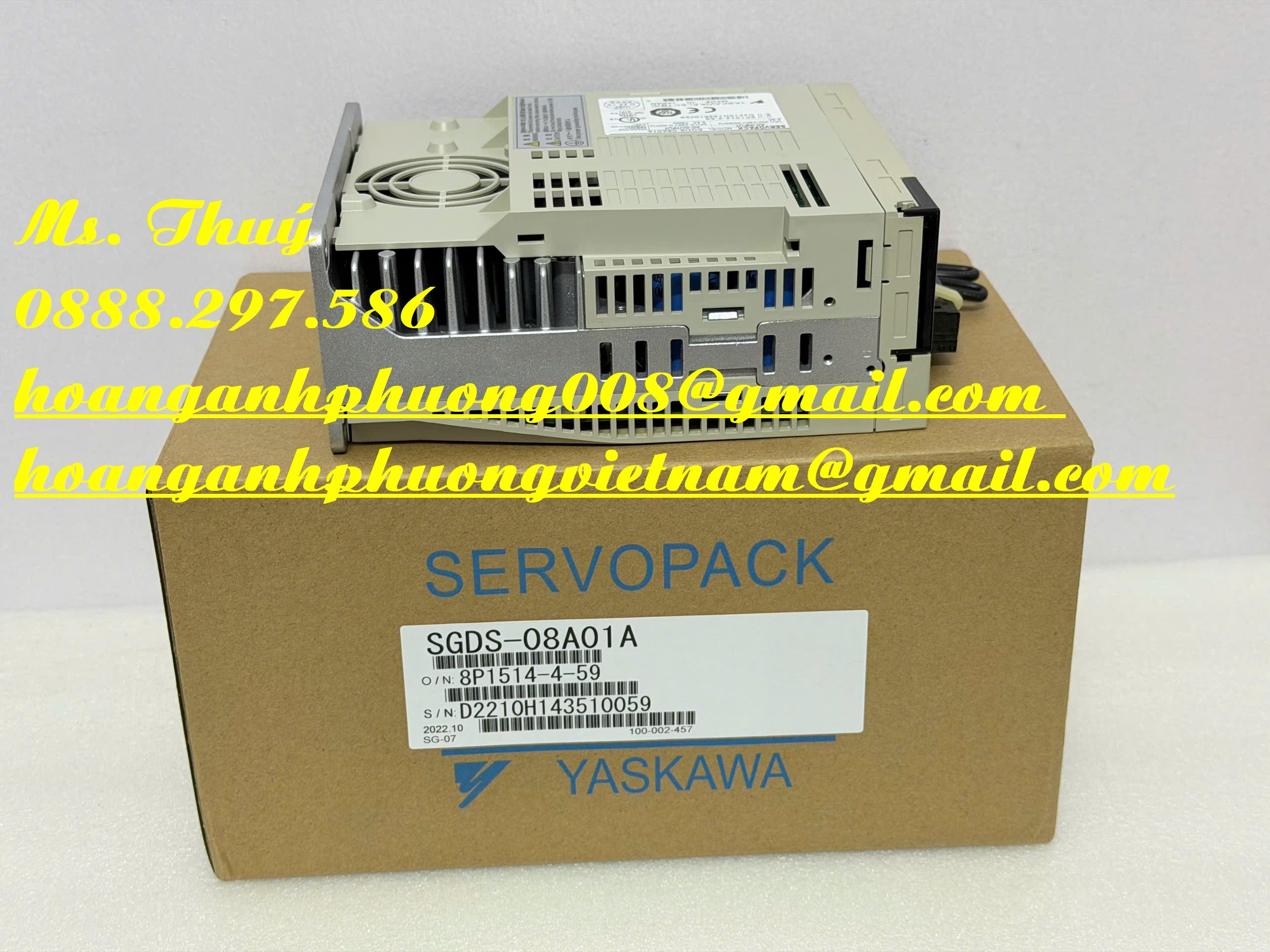 Yaskawa SGDS-08A01A - Bộ điều khiển động cơ servo - Giá tốt