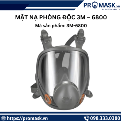 Mặt nạ phòng độc 3M – 6800