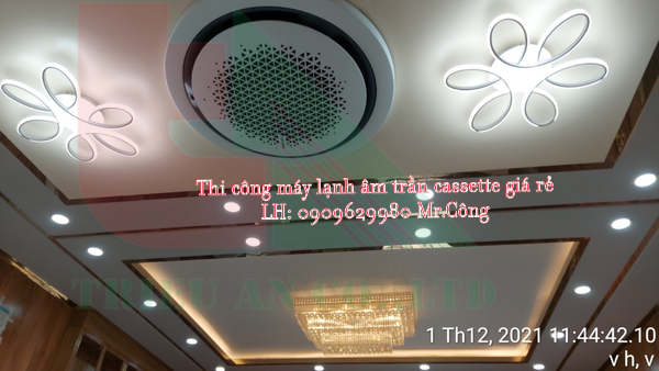 Dịch Vụ Thi Công Lắp Đặt Máy Lạnh Âm Trần Đúng Kỹ Thuật