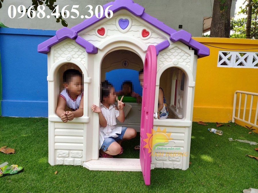 Ngôi nhà nhựa cho bé, ngôi nhà đồ chơi nhập khẩu trẻ em
