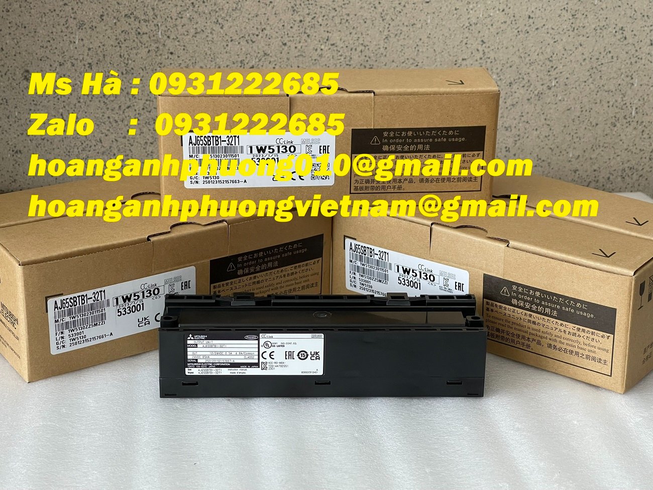 Mitsubishi giá tốt - bộ mô đun CC-link AJ65SBTB1-32T1