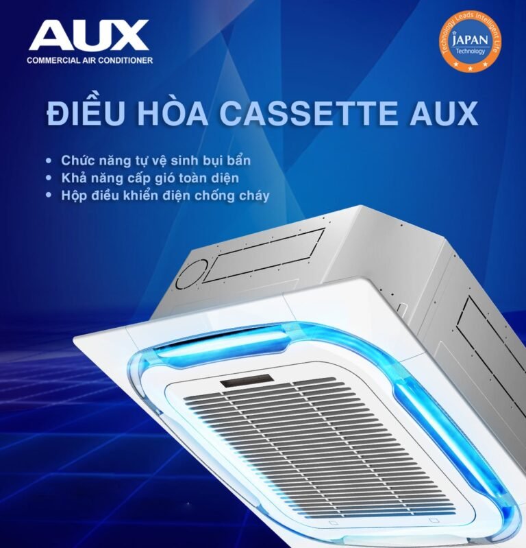 Thi công Máy Lạnh Âm Trần AUX 18000BTU Inverter ALCA – C18/4DR3QA