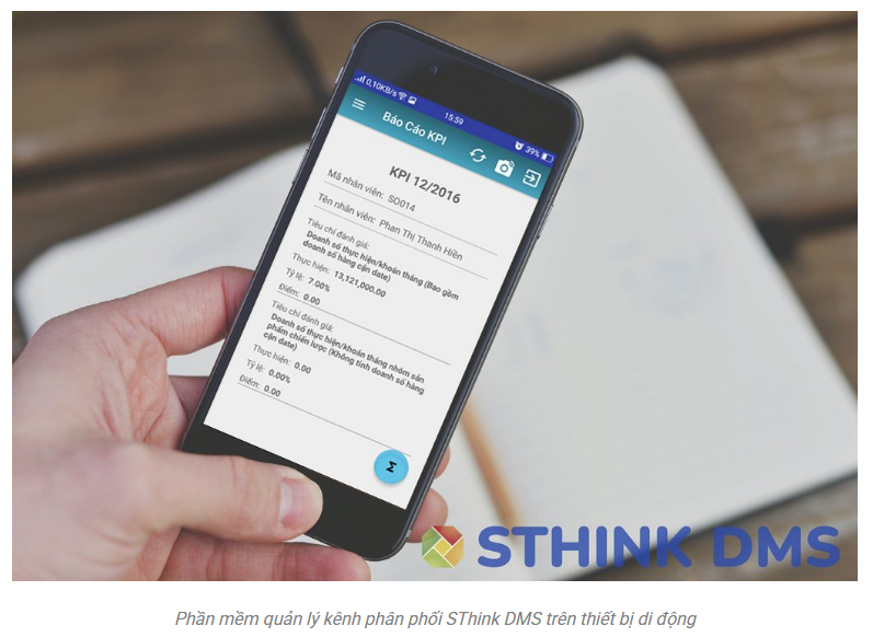 Phần Mềm Quản Lý Kênh Phân Phối SThink DMS