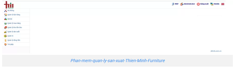 PHẦN MỀM QUẢN LÝ SẢN XUẤT – MRP