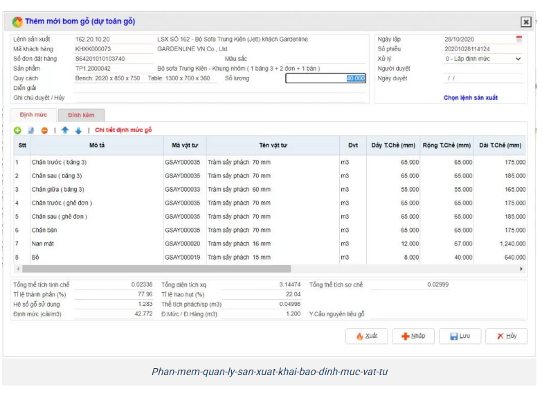 PHẦN MỀM QUẢN LÝ SẢN XUẤT – MRP