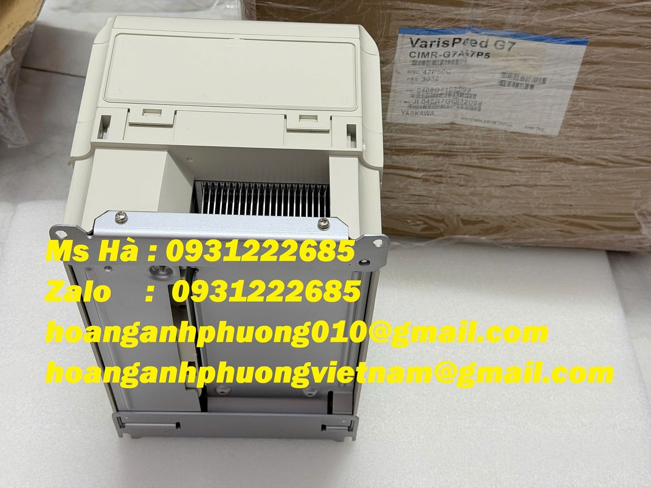 CIMR-G7A47P5 Yaskawa - Biến tần 7.5kW - nhập mới 100%