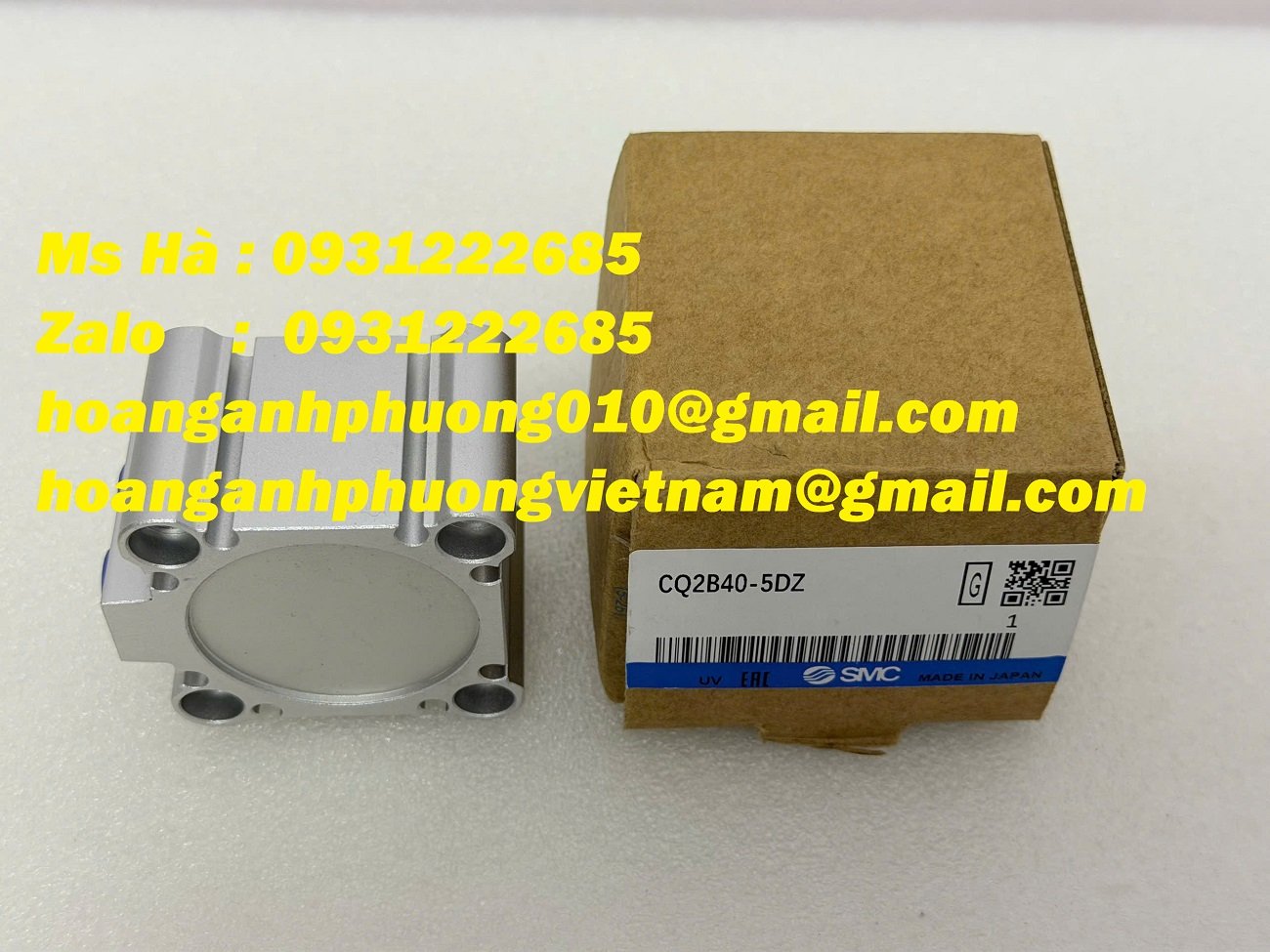 Xi lanh mỏng nhẹ - SMC giá tốt hiện nay - CQ2B40-5DZ