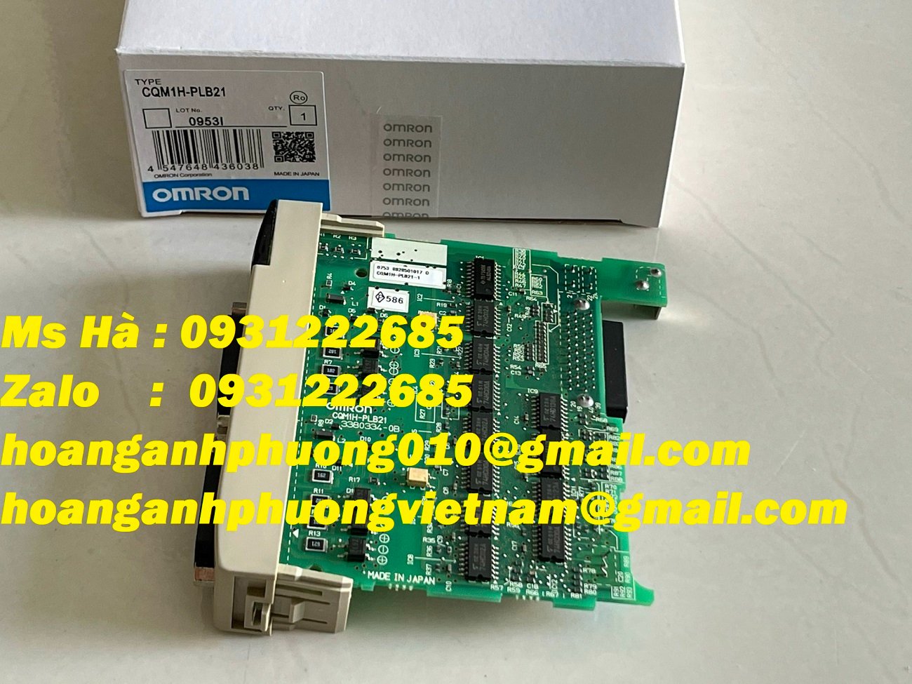 Bo mạch mở rộng Omron CQM1H-PLB21 hàng chính hiệu