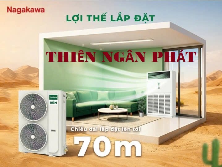 Máy Lạnh Tủ Đứng Nagakawa NIP-C100R2G85 Inverter