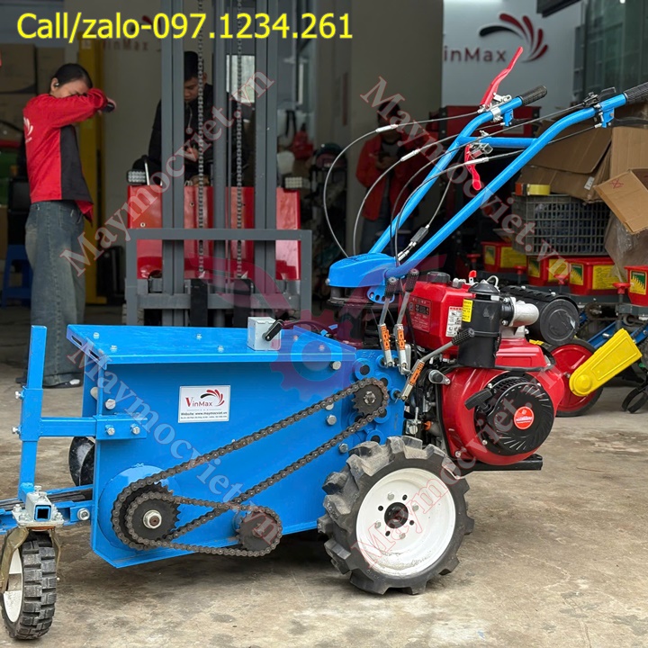 Máy đào rãnh đa năng bằng xích Kawasaki MDR195