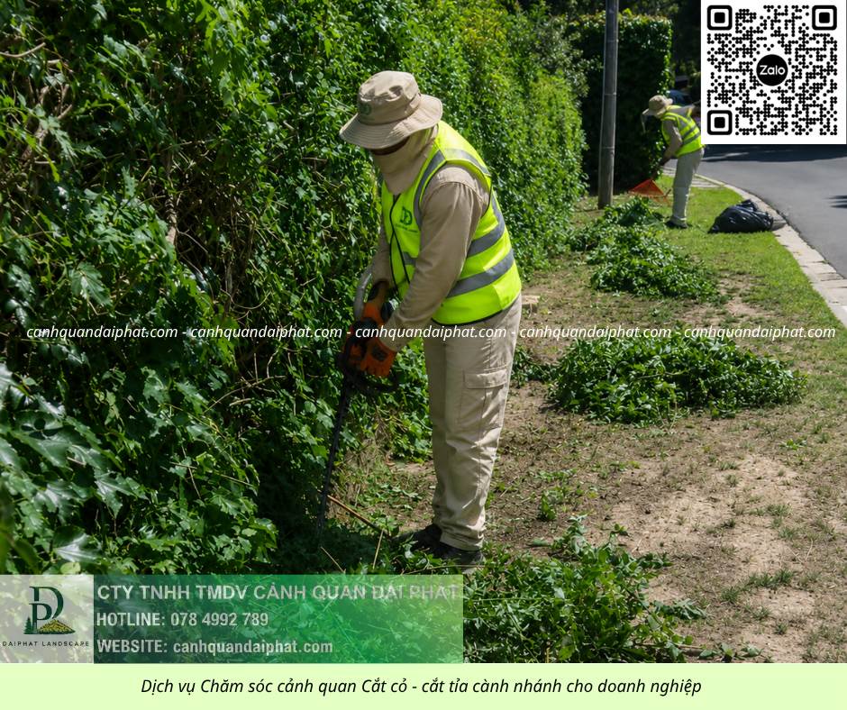 CHĂM SÓC CÂY XANH NHÀ XƯỞNG KCN BIÊN HÒA 1, BIÊN HÒA 2 ĐỒNG NAI