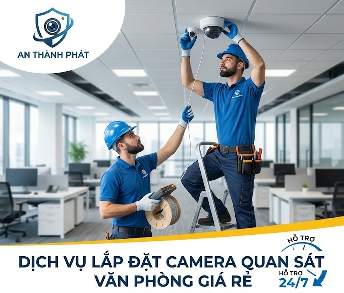 Dịch Vụ Lắp Đặt Camera Quan Sát Văn Phòng Giá Rẻ