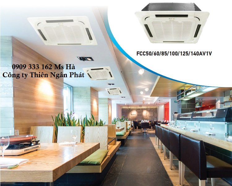 Điều hòa âm trần Daikin FCC60AV1V inverter 2.5hp