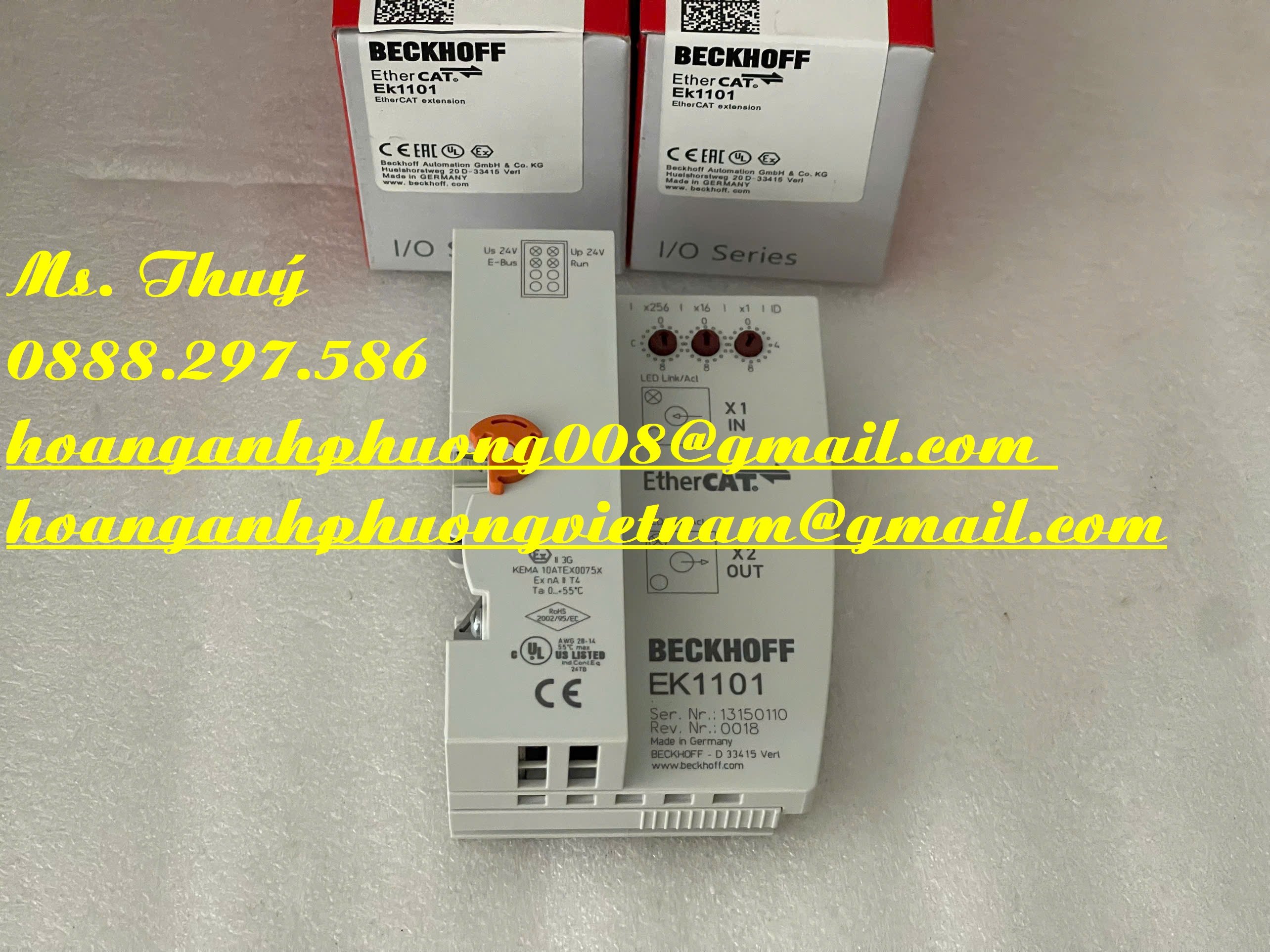 Modules Beckhoff EK1101 - Chuyên hàng nhập - Bình Dương