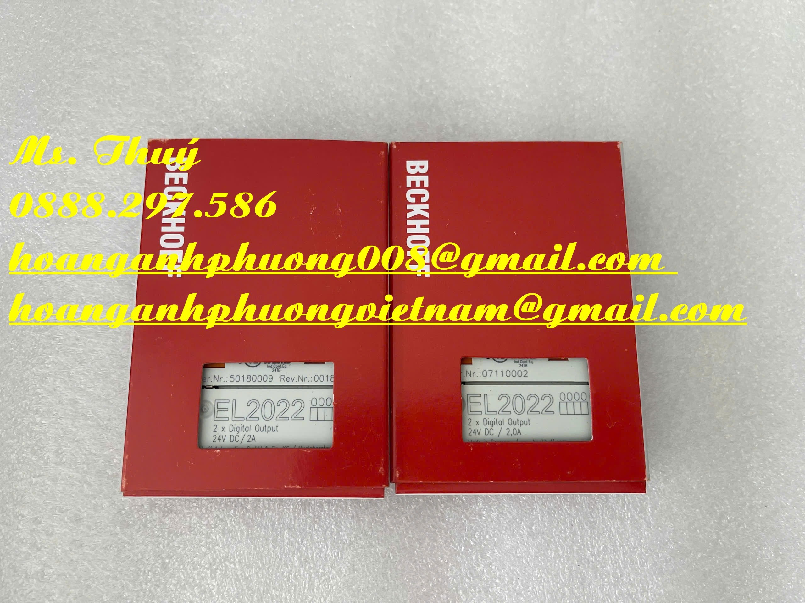 Beckhoff EL2022 - Bộ module mới 100% - Hoàng Anh Phương