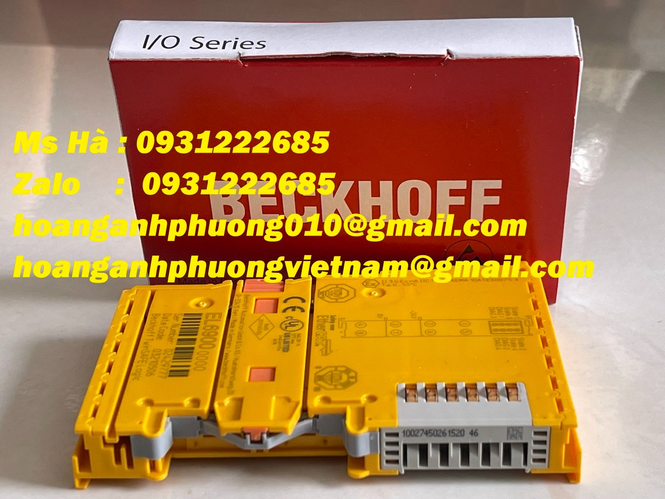 Thiết bị an toàn - mô đun hãng Beckhoff EL6900