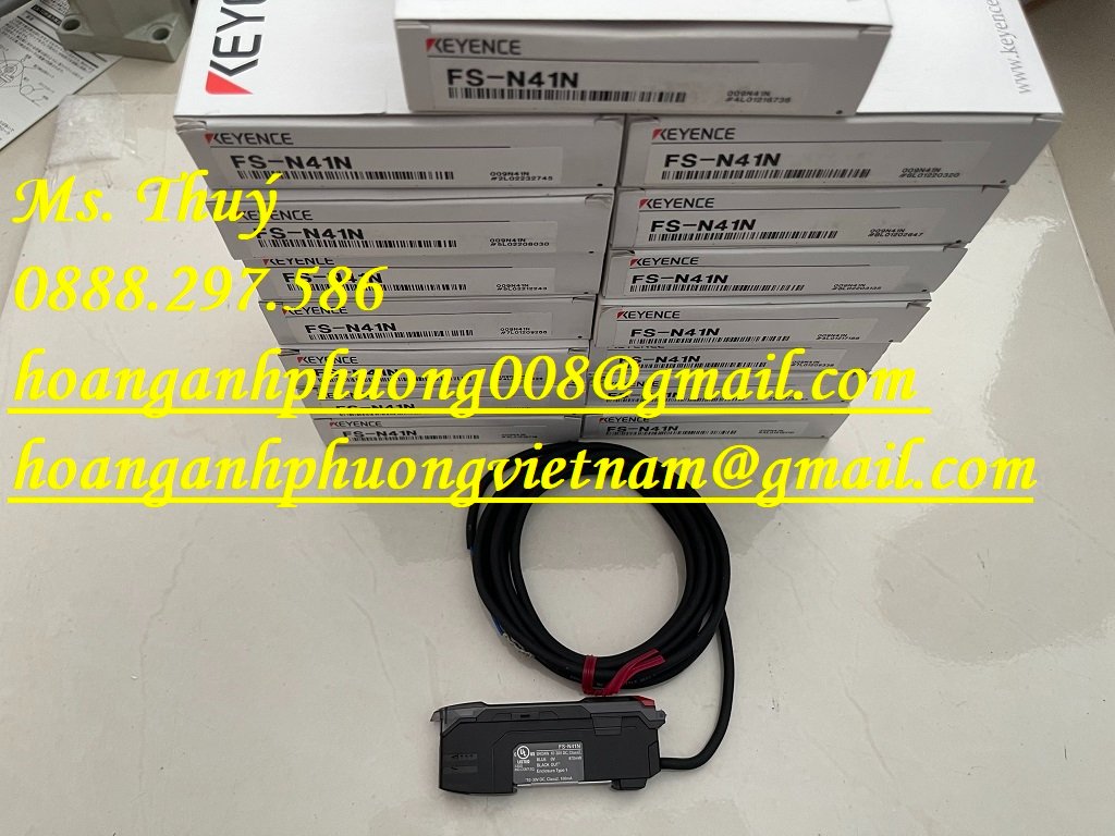 Cảm biến quang FS-N41N - Hàng Keyence phân phối tại VN