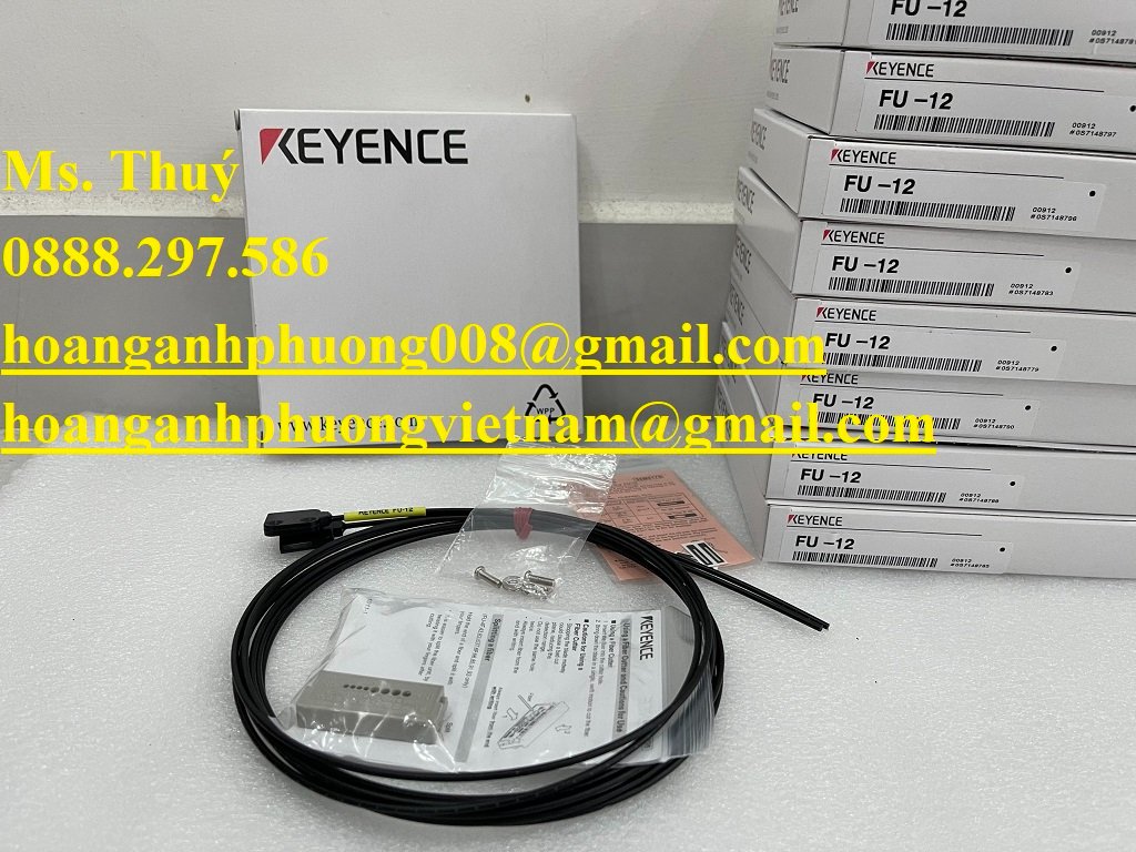 Cảm biến sợi quang Keyence FU-12 - Cty Hoàng Anh Phương
