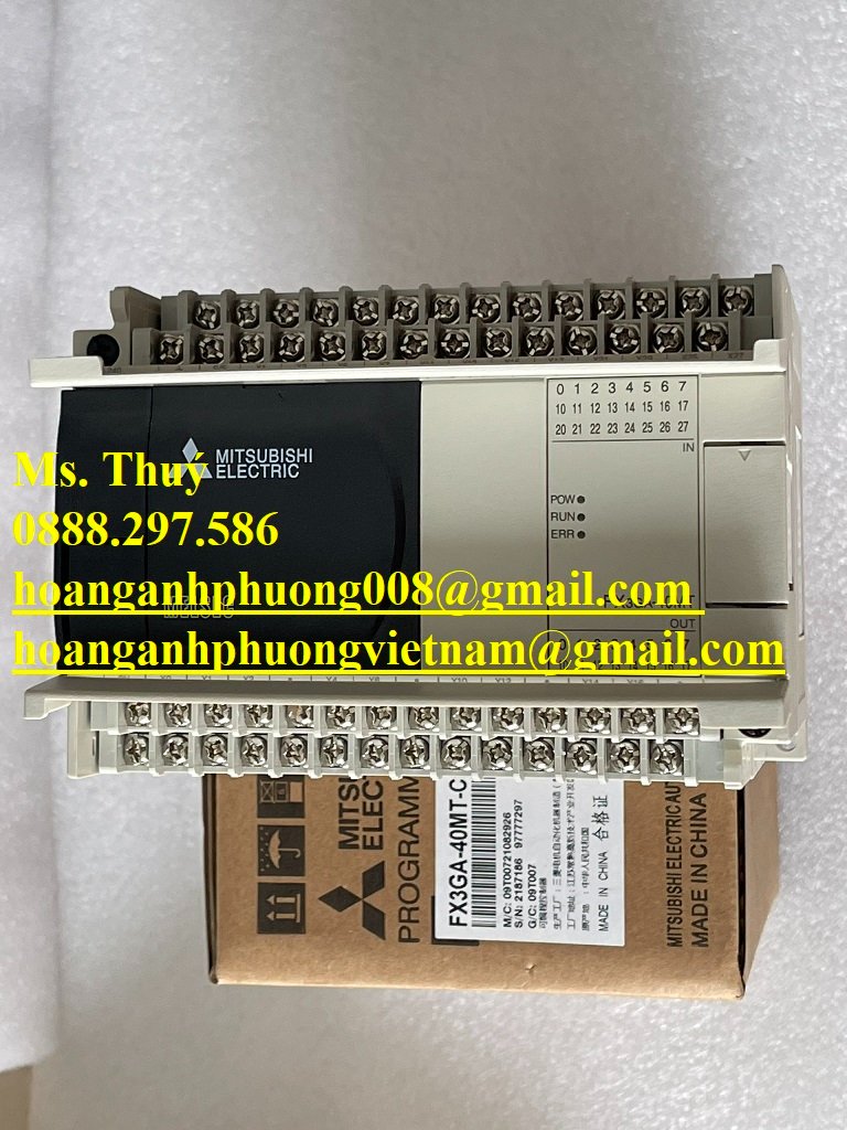 New PLC Mitsubishi FX3GA-40MT-CM - Thiết bị tự động hoá