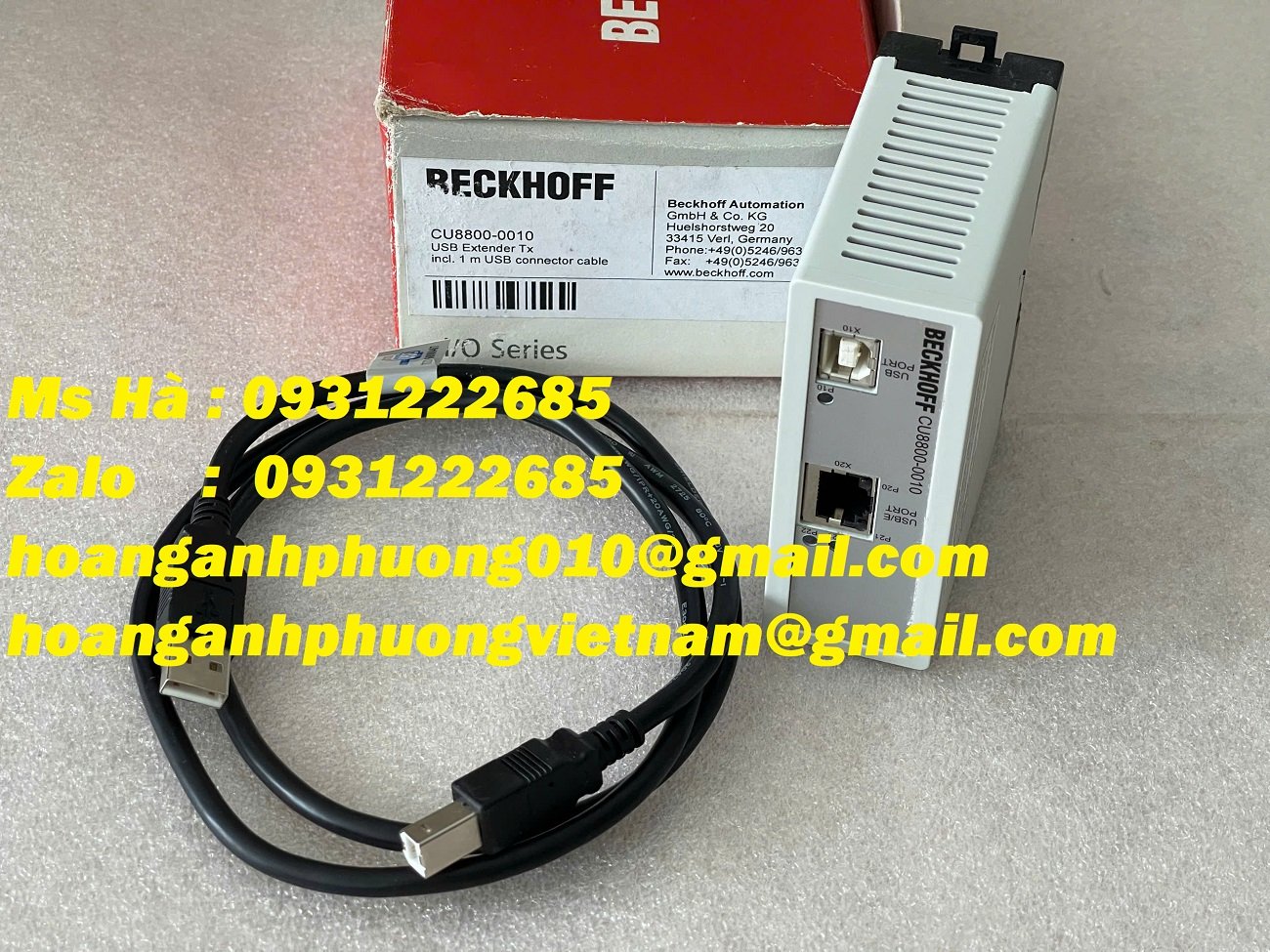 Bo mở rộng dòng Beckhoff CU8800-0010 chính hiệu - giá tốt
